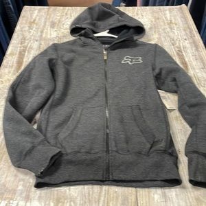 NWT Mens Fox Racing Black sweatshirt
